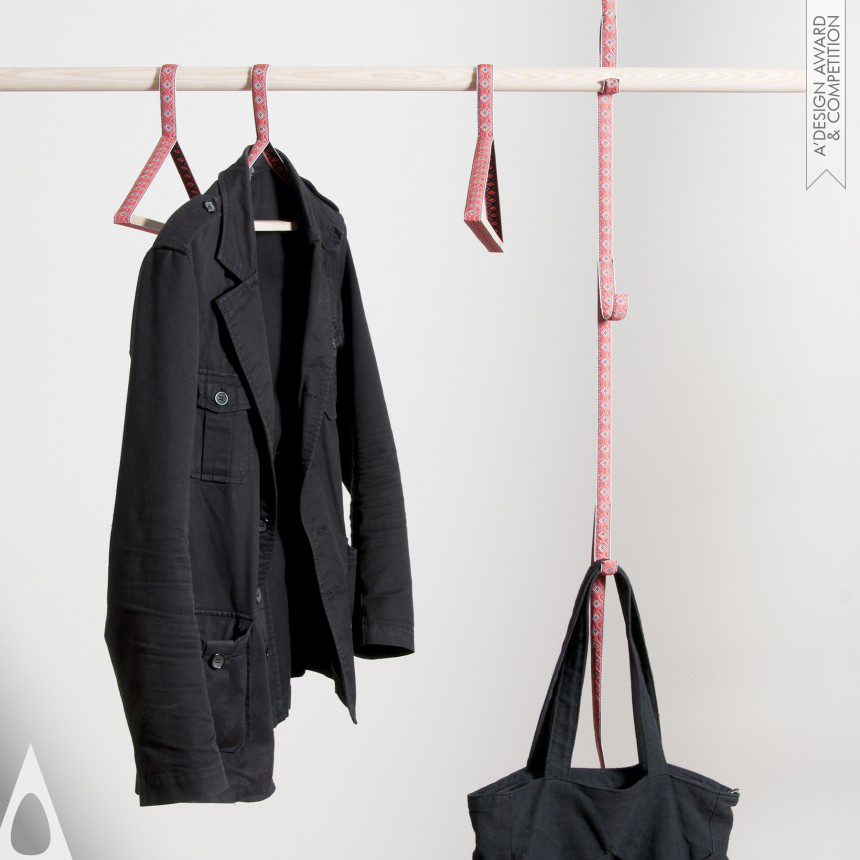Bernhard Burkard Coat Hanger and Coat Rack
