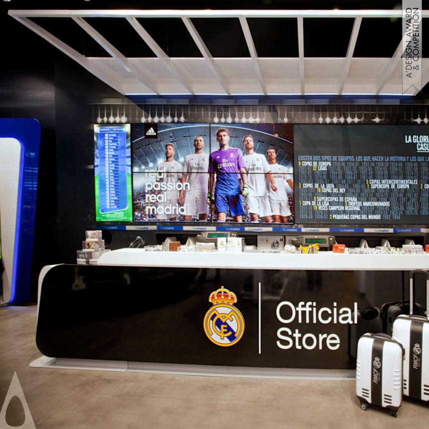 sanzpont [arquitectura] Real Madrid Official Store