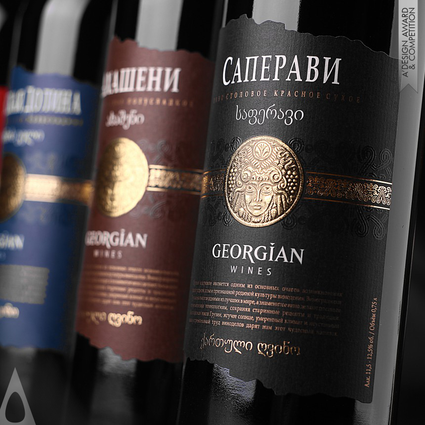 Series of Georgian wines by Valerii Sumilov