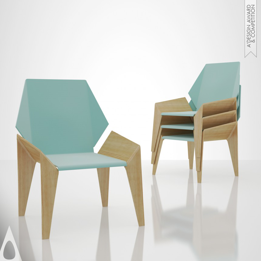 Hakan Gürsu's Origami Chair