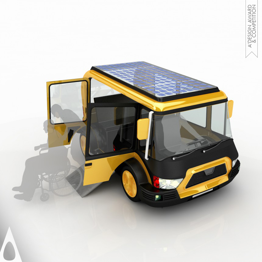 Solar Taxi designed by Hakan Gürsu
