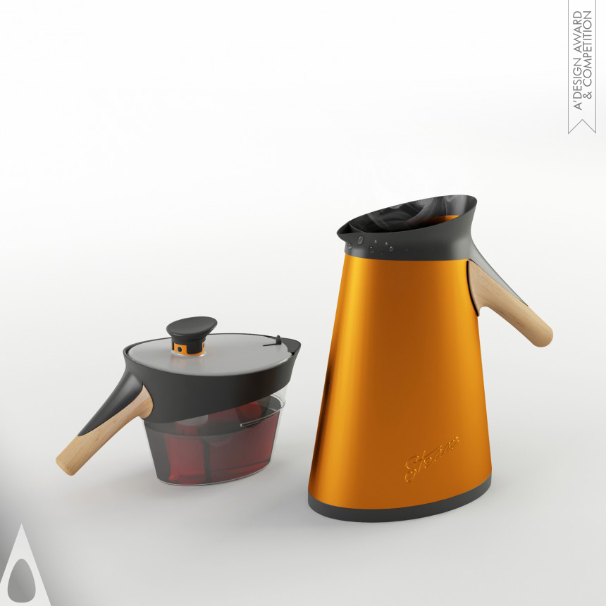 Platinum Home Appliances Design Award Winner 2014 Steam Tea Maker 