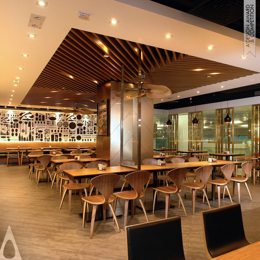 J. Candice Interior Architects Fast Food Restaurant