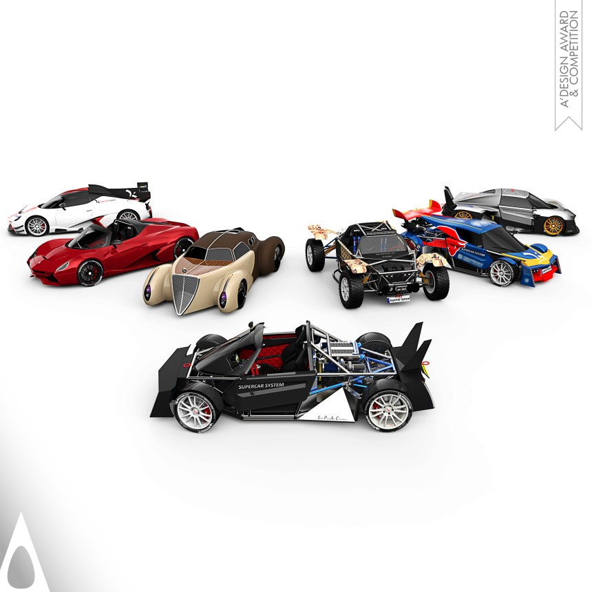 Bronze Winner. Supercar System by Paolo Tiramani BA Hons IDE
