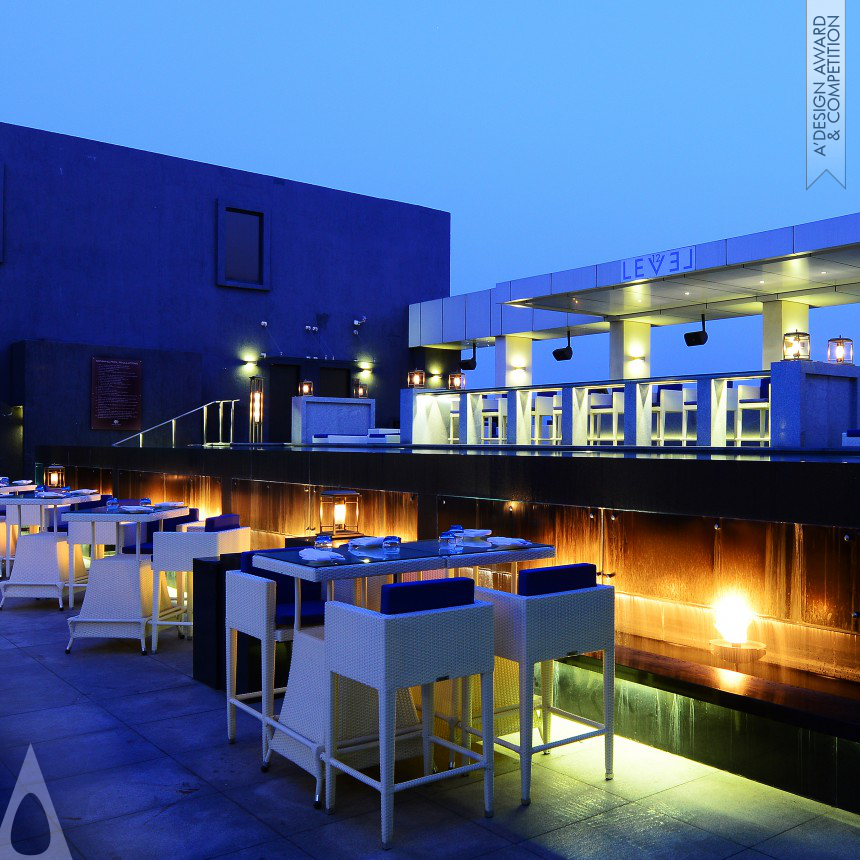 Rooftop Restaurant and lounge by Ketan Jawdekar