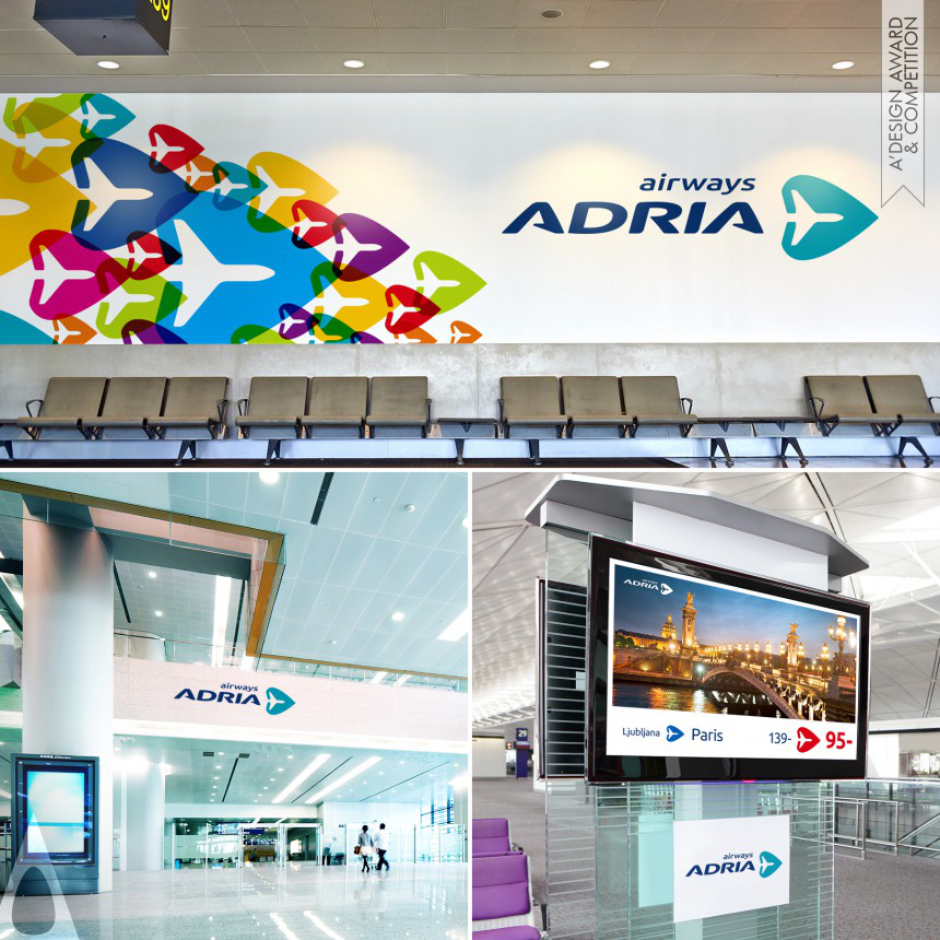 Pit Palmer Branding & Identity's Adria Airways Corporate Identity