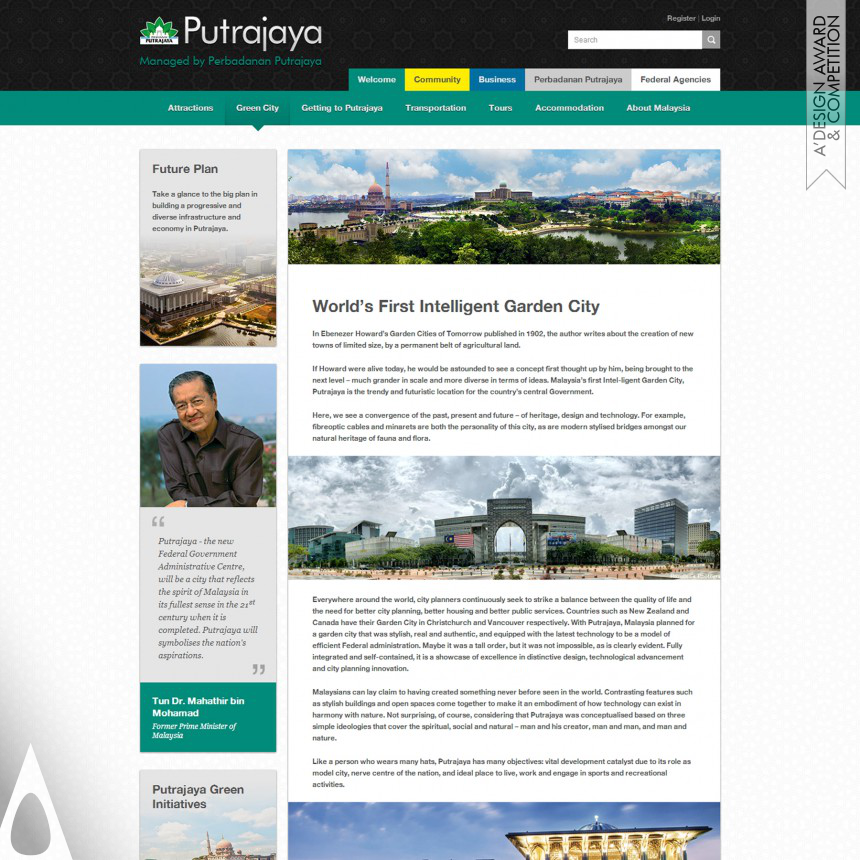 World Wide Web Domination Perbadana Putrajaya Portal
