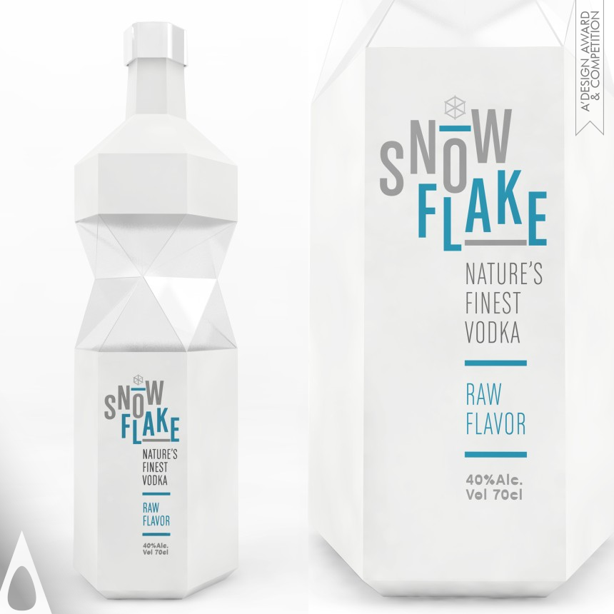 Adrian Munoz Snowflake Vodka