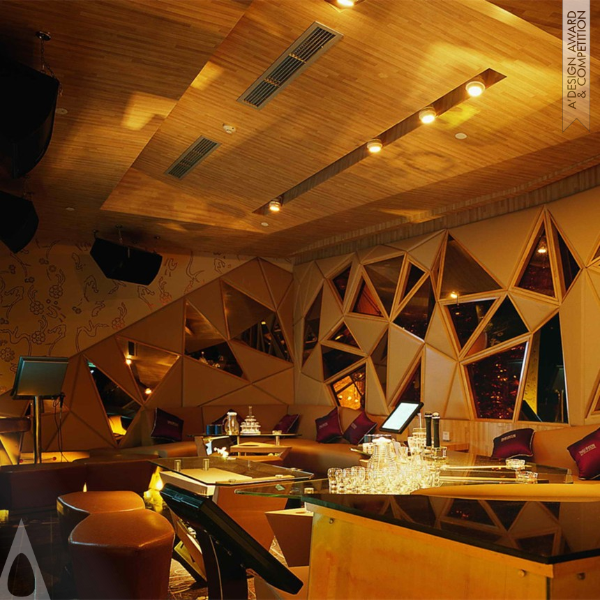 Silver Interior Space and Exhibition Design Award Winner 2015 New Rock World KTV   