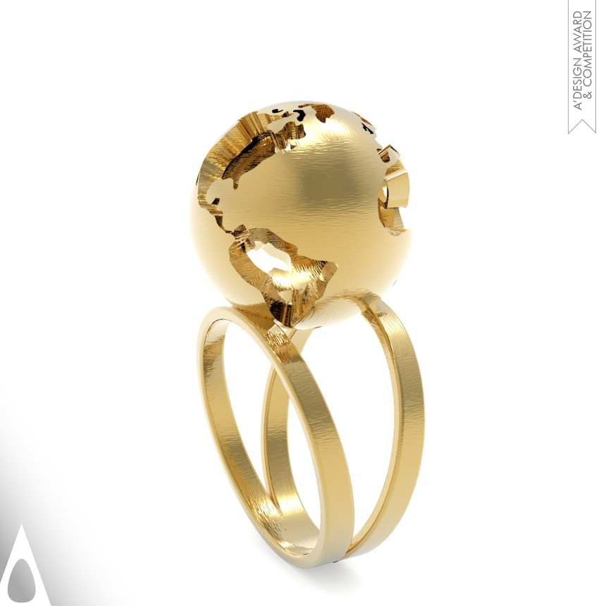 Cristina Ramella Globe Ring