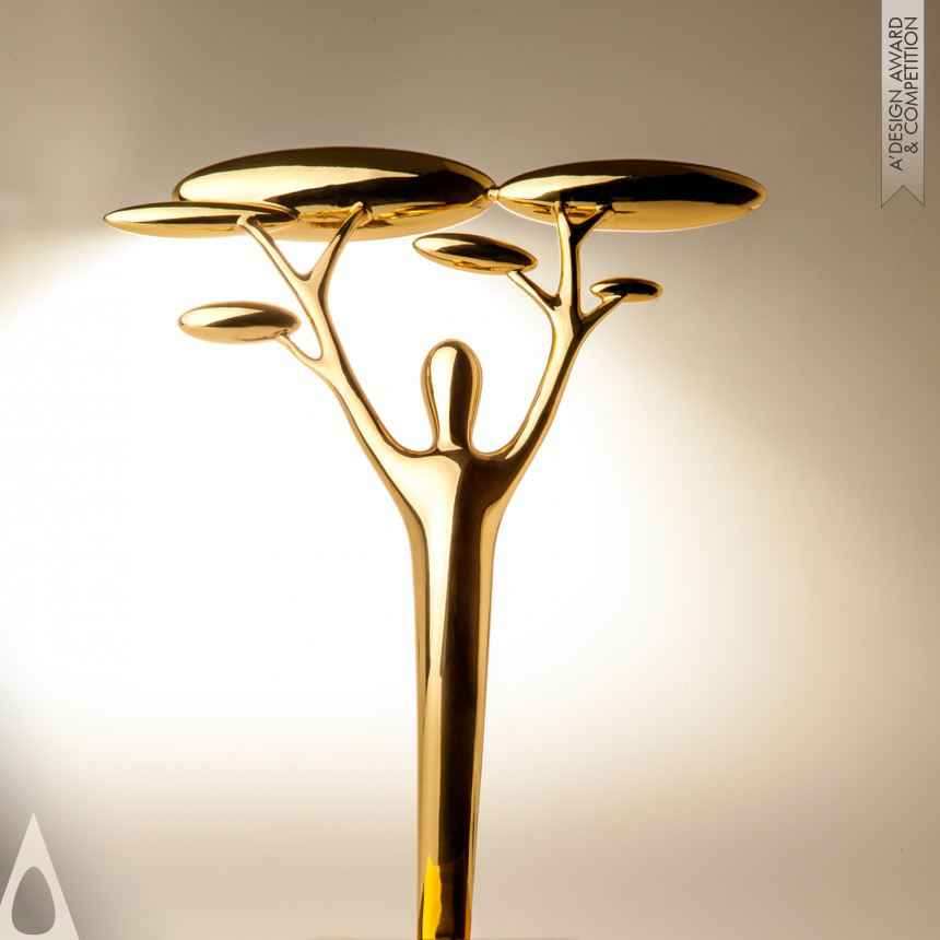 Haier Golden Banyan Trophy - Silver Awards, Prize and Competitions Design Award Winner