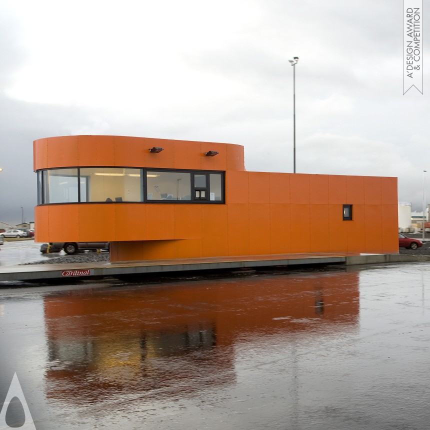 Port Weighting Station in Thorlakshofn. designed by Yrki architects