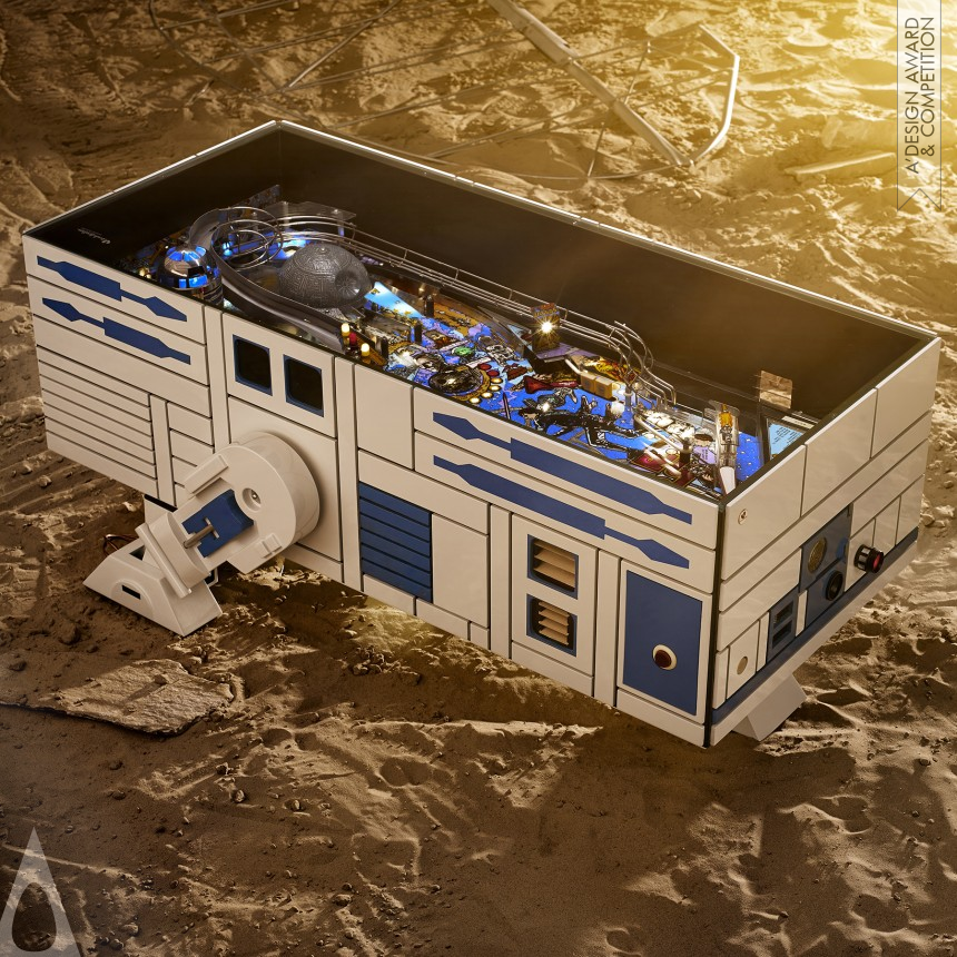 Bronze Fine Arts and Art Installation Design Award Winner 2015 The Droid  Coffee Table 