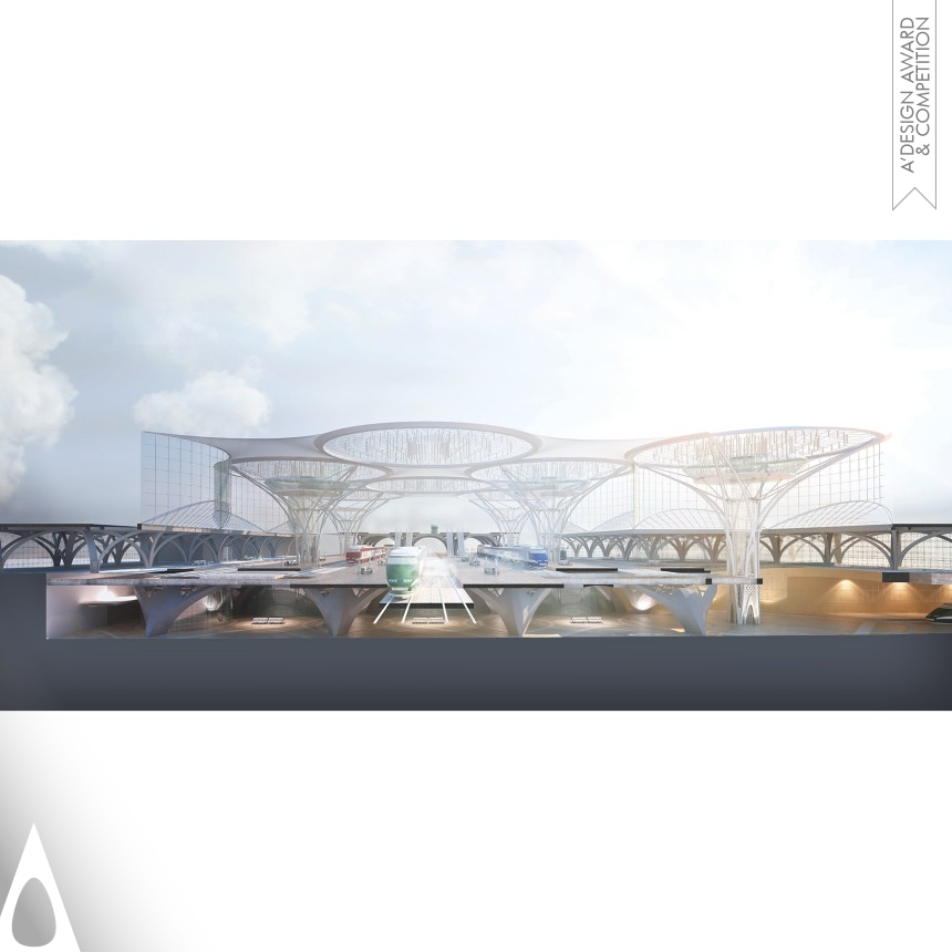 Silver Engineering, Construction and Infrastructure Design Award Winner 2015 Nuova Bari Centrale High Speed Railway Station 