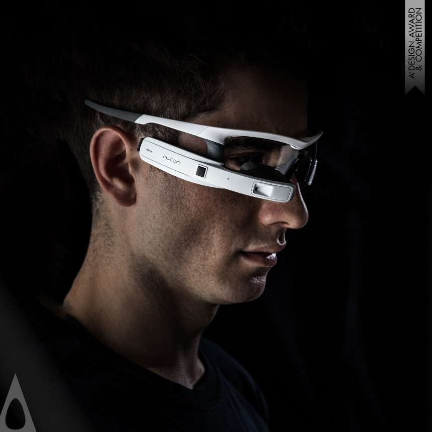 Silver Winner. Recon Jet HUD sunglasses by Afshin Mehin Mehin