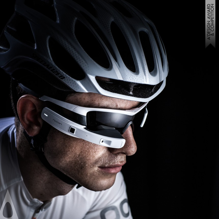 Recon Jet HUD sunglasses designed by Afshin Mehin Mehin