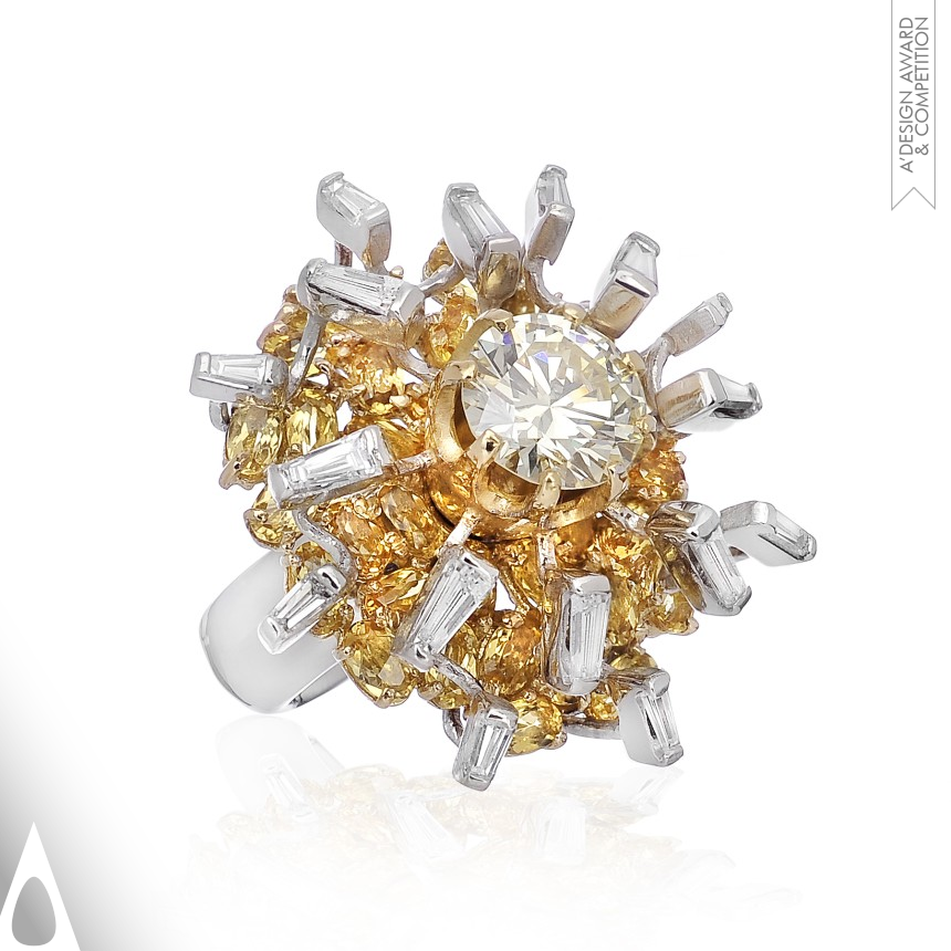 Golden Jewelry Design Award Winner 2015 big bang Ring 