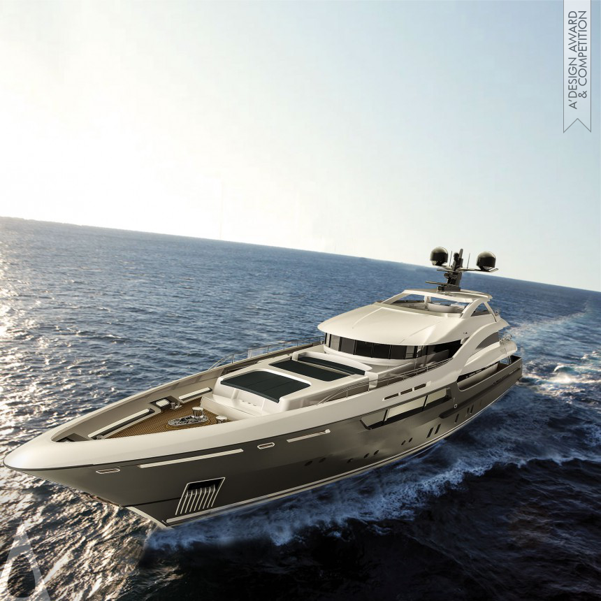 Golden Yacht and Marine Vessels Design Award Winner 2015 Sarp 46M Yacht 