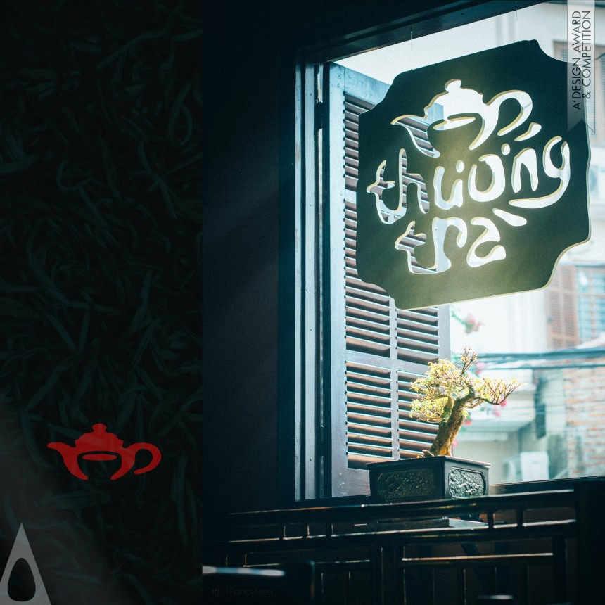 Iron Graphics, Illustration and Visual Communication Design Award Winner 2015 ThuongTra Tea Brand Logo Premium Tea Logo 