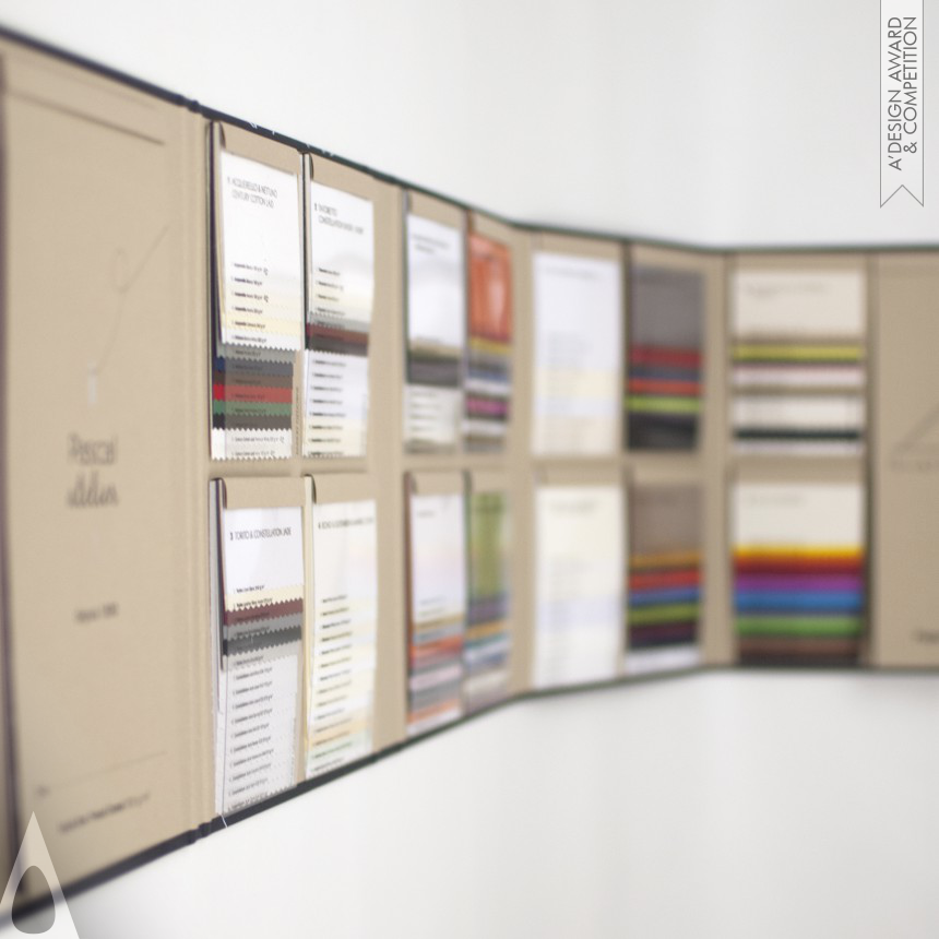 Paperlinx sampler of decorative papers designed by Izabela Jurczyk
