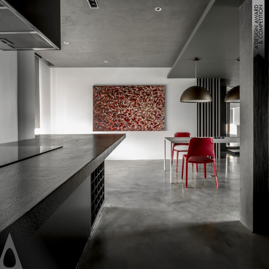 Silver Interior Space and Exhibition Design Award Winner 2015 Quietness Residence 