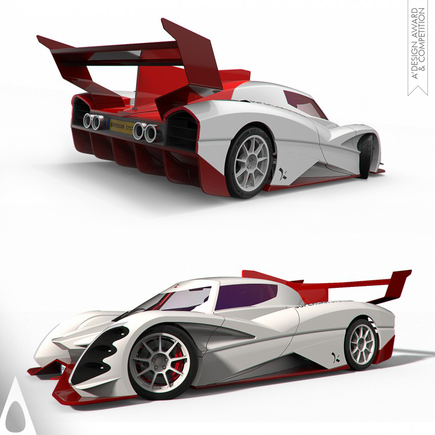 Paolo Tiramani 3D Printable E.V Supercar