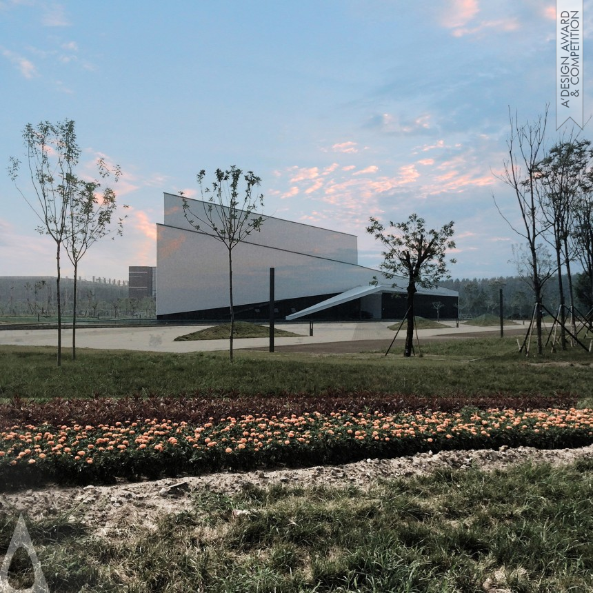 Iron Architecture, Building and Structure Design Award Winner 2015 Exhibition Center Of IDC Tianjin China Exhibition 