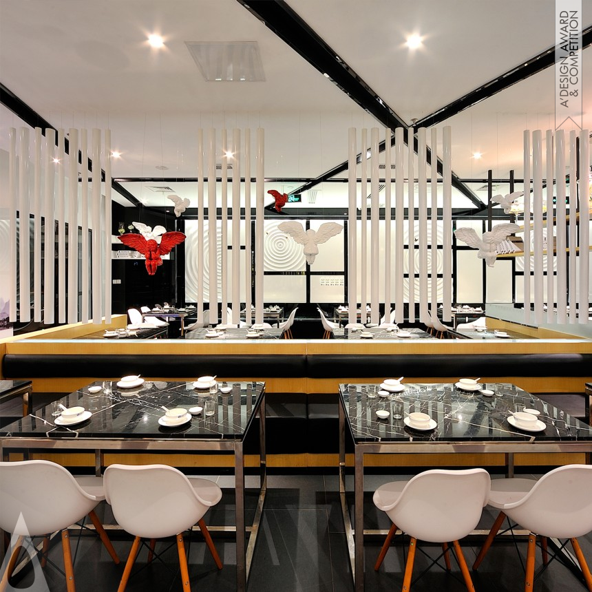 Wang Jiangnan Restaurant Design - Silver Interior Space and Exhibition Design Award Winner