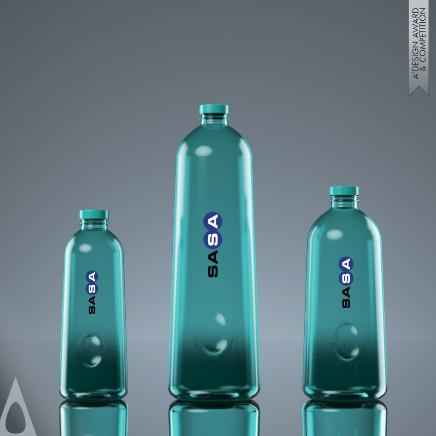Bronze Packaging Design Award Winner 2015 SASA Bottle Water Packaging 