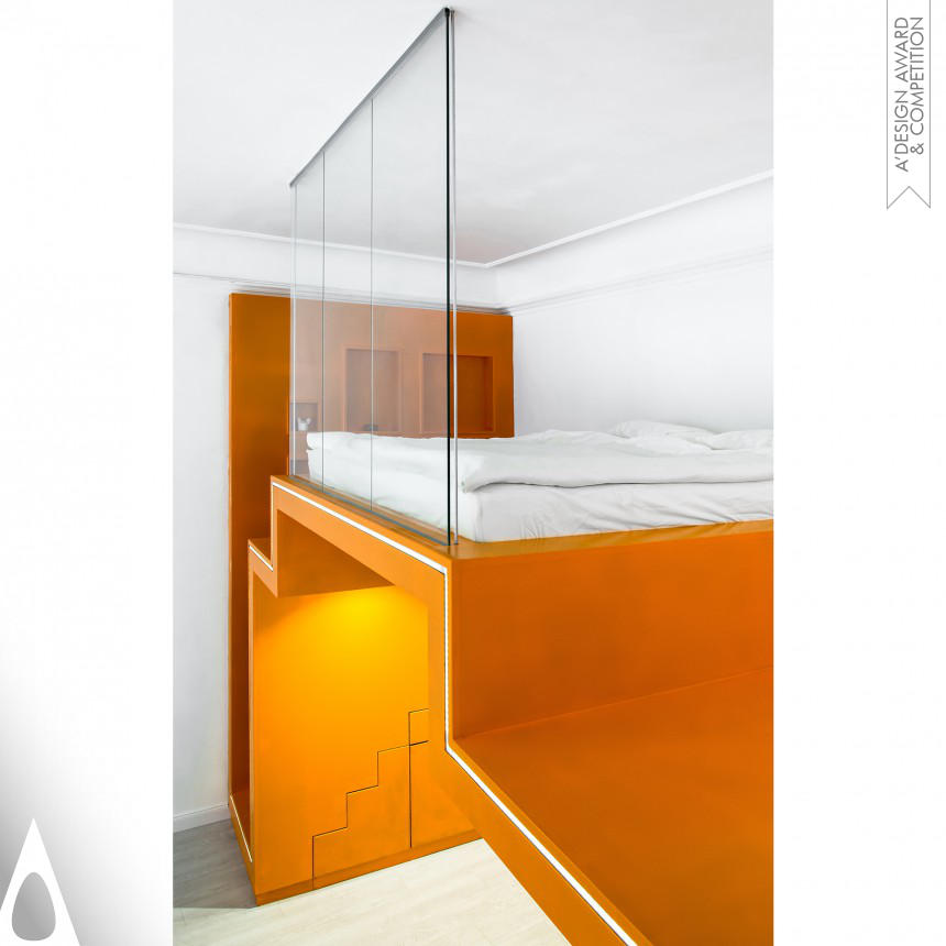 batlab architects Bedroom Loft
