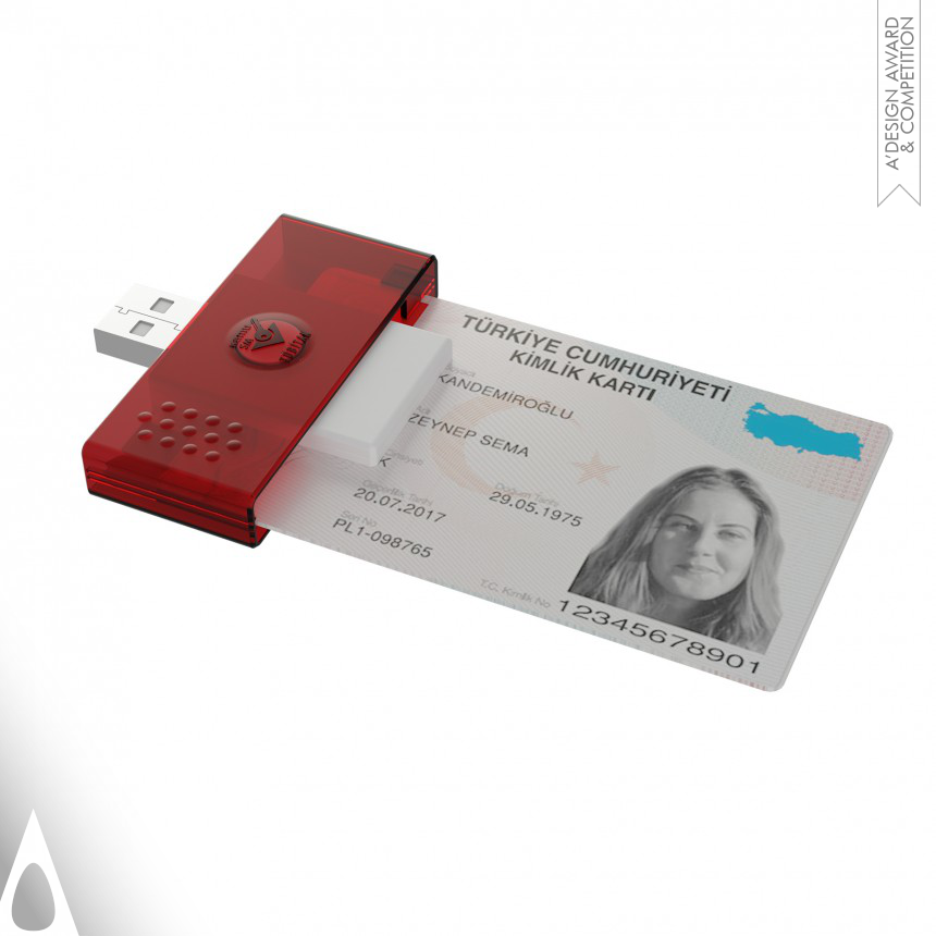 Silver Design Quality and Innovation Award Winner 2015 Milko Multifunctional Card Reader 