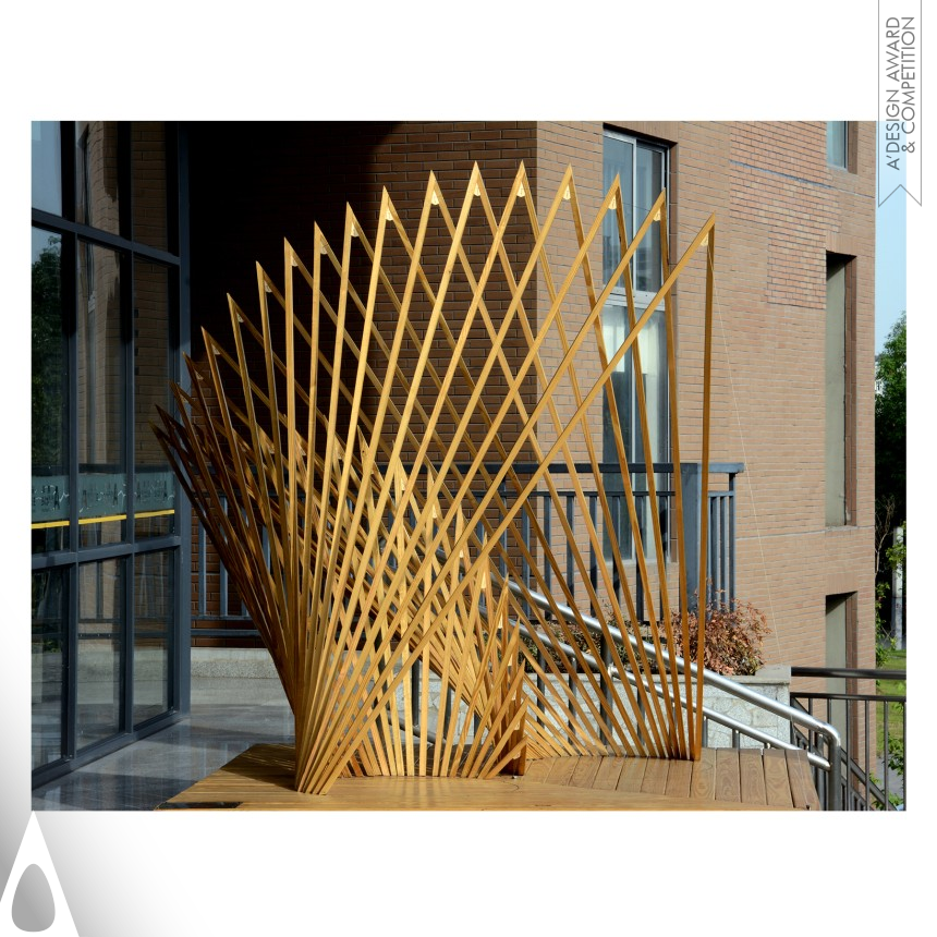 Silver Fine Arts and Art Installation Design Award Winner 2015 Order - development Sculpture-Logotype 