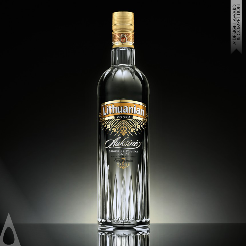 Asta Kauspedaite Lithuanian Vodka Gold