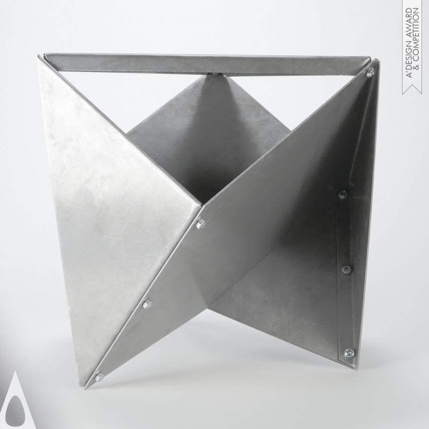 Bronze Furniture Design Award Winner 2015 Windmill stool Multifunctional Stool  