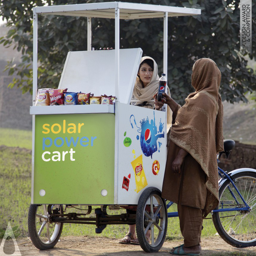 PepsiCo Design & Innovation Vending Cart Solar Cooler