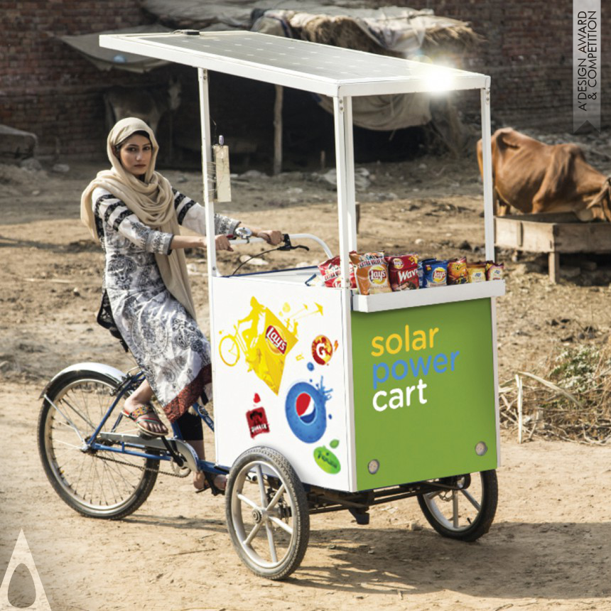 Pepsi Solar Cart - Silver Sustainable Products, Projects and Green Design Award Winner