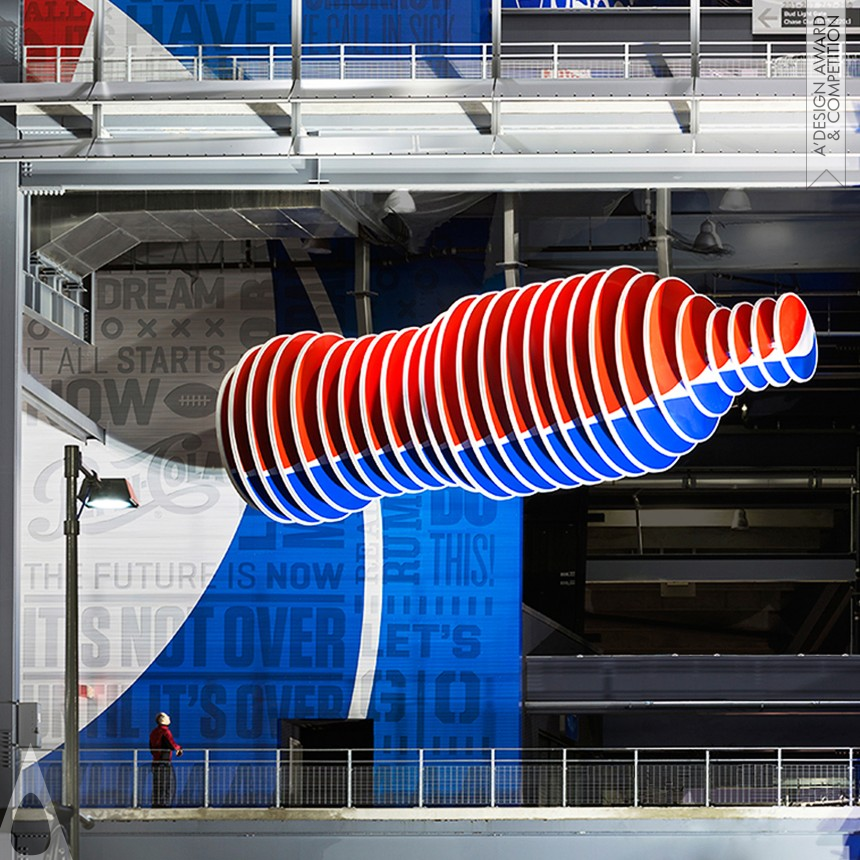 PepsiCo Design & Innovation, Pentagram's Pepsi MetLife Stadium Exhibition