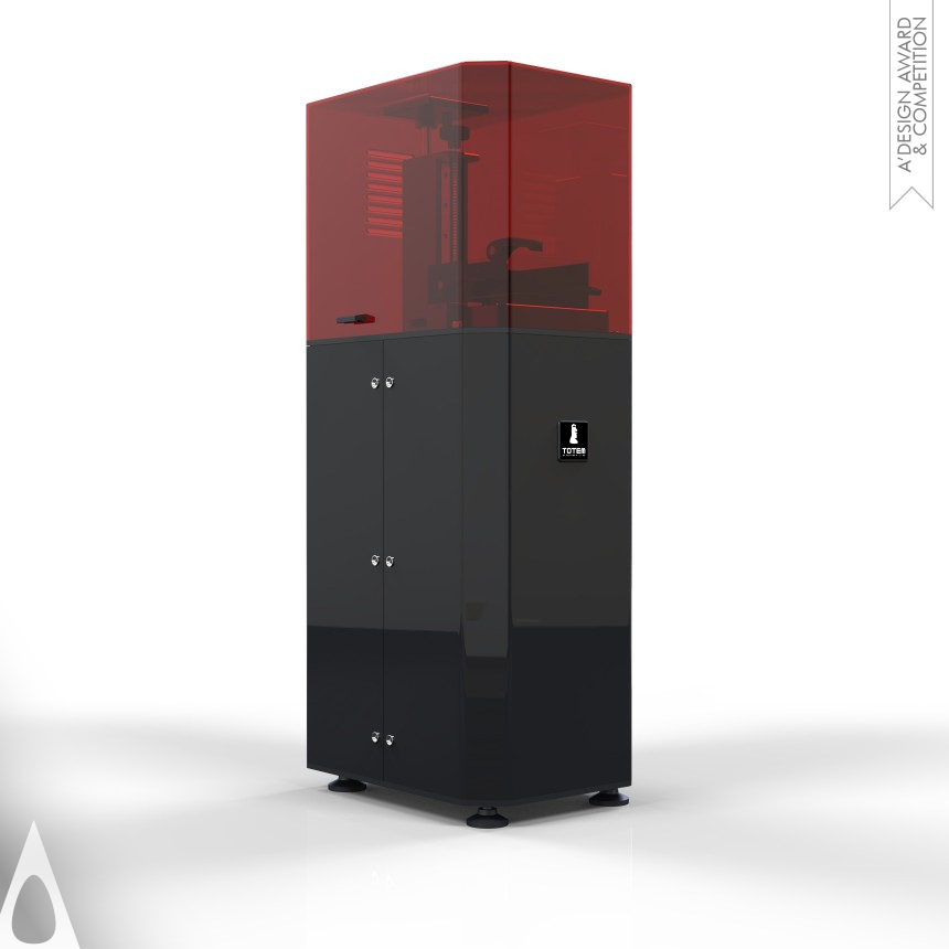 Iron Winner. Totem3D a high definition 3d printer by Jody Del Bianco