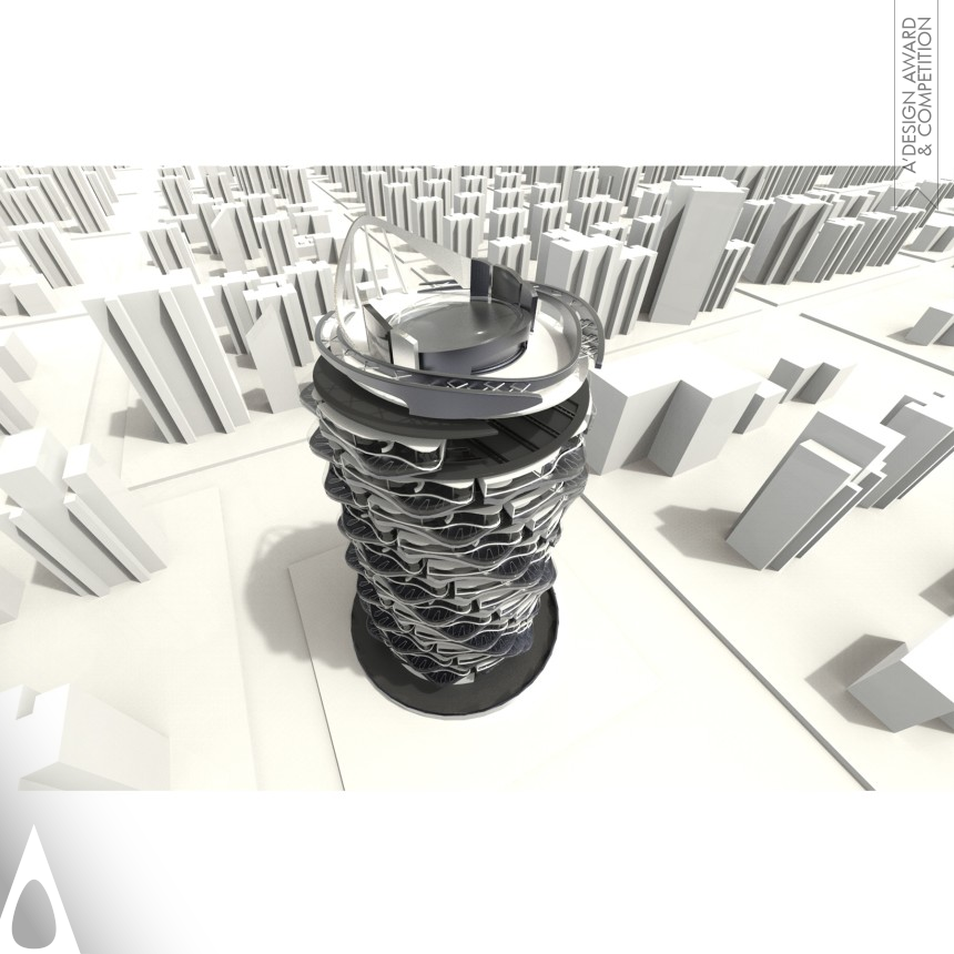 Yi-Chen (Shin) Kuo Spiral Rotating Building