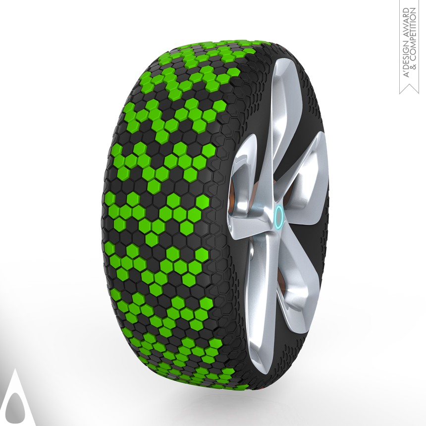 Silver Futuristic Design Award Winner 2015 Green Hive Tire 