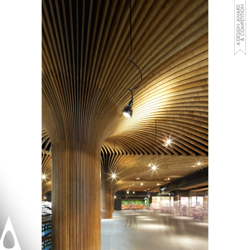 Golden Interior Space and Exhibition Design Award Winner 2015 East Village Urban Marketplace Retail Precinct 