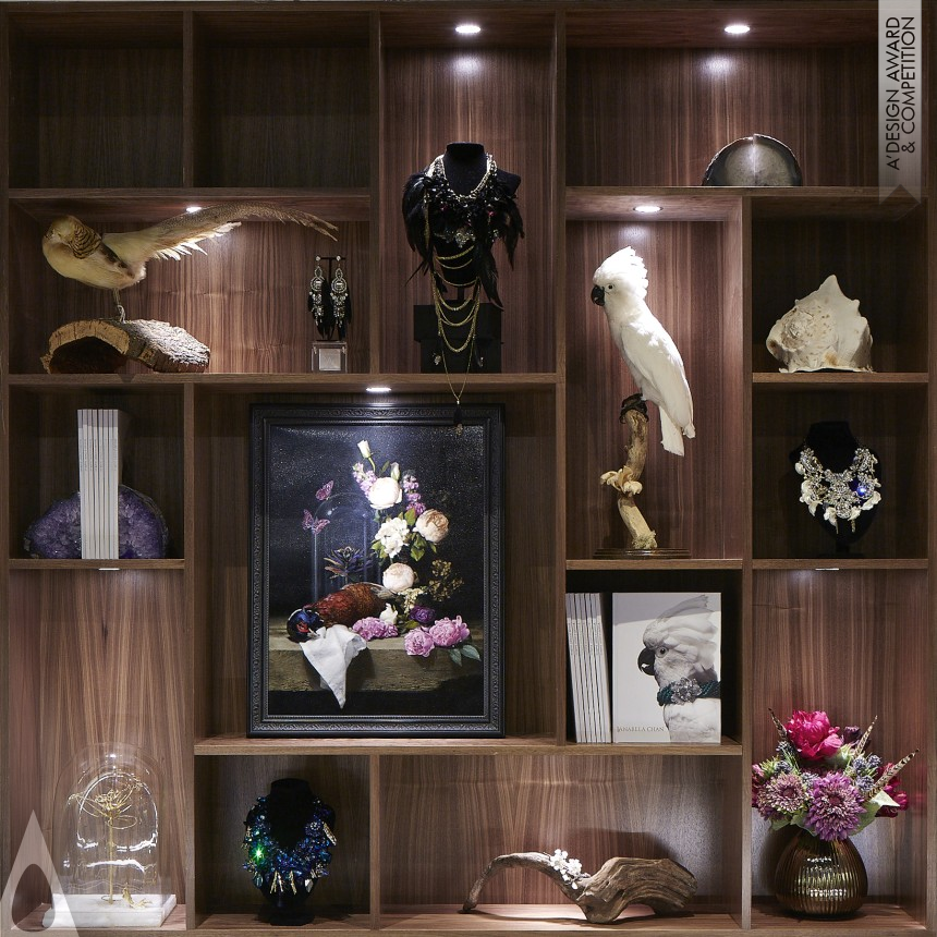 Anabela Chan Joaillerie - Ham Yard Hotel - Bronze Interior Space and Exhibition Design Award Winner