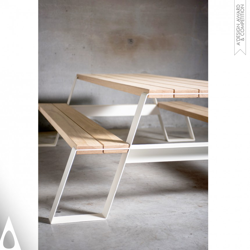 reguleren Wissen munt A' Design Award and Competition - Jonas Willems Vonk Fuse Picknicktable