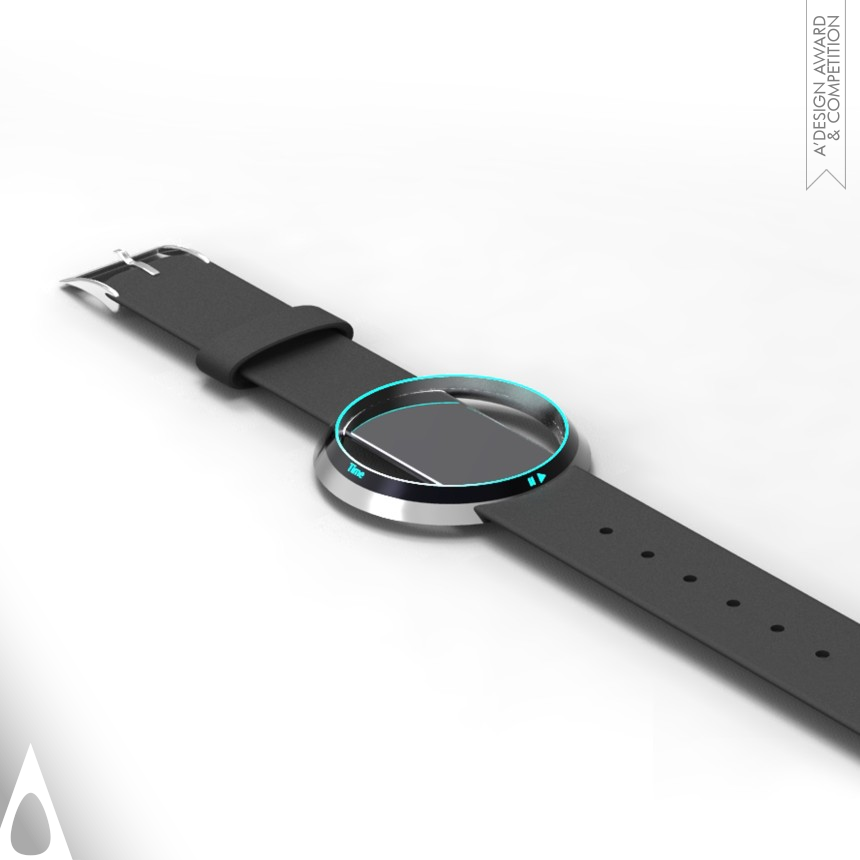 Silver Jewelry Design Award Winner 2015 Rotron Watch 