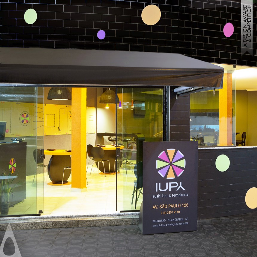 Iron Graphics, Illustration and Visual Communication Design Award Winner 2015 IUPY SushiBar & Temakeria Restaurant 