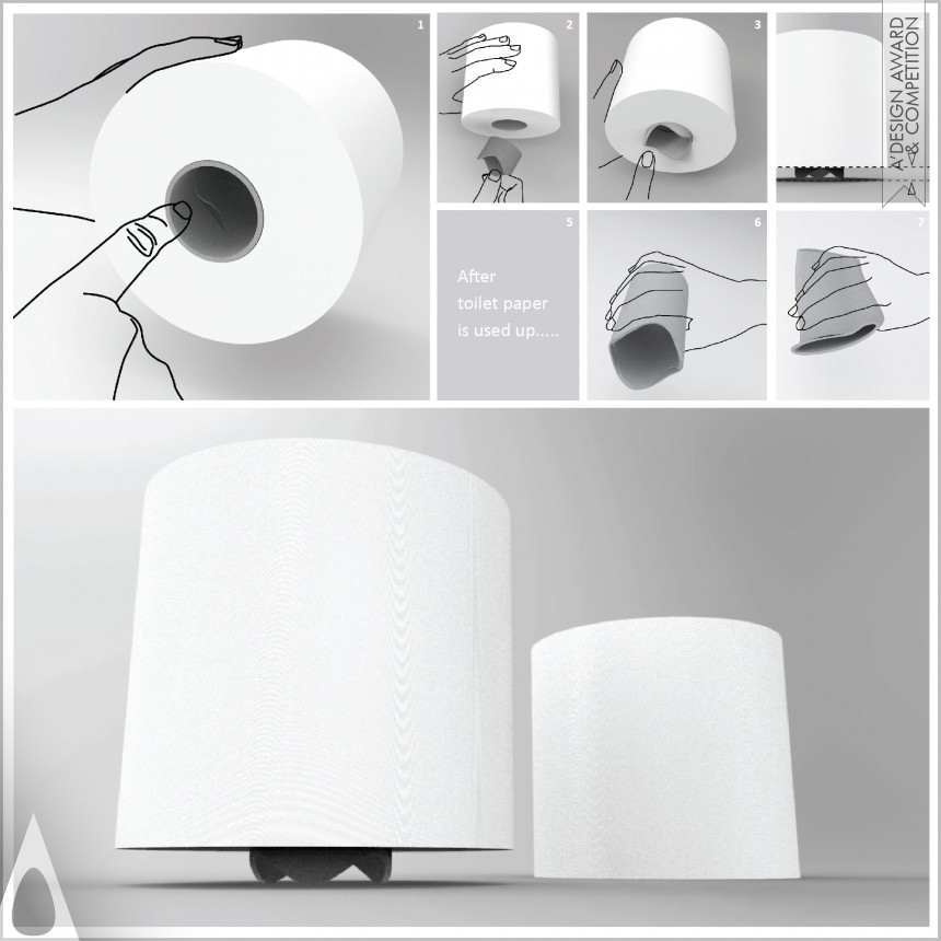 Sheng-Hung Lee Toilet Paper Roll Redesign