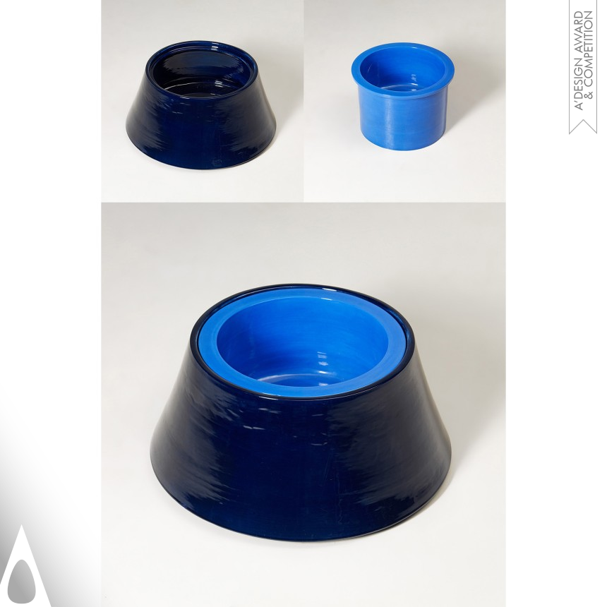 André Verroken Double-dish/Dish-table