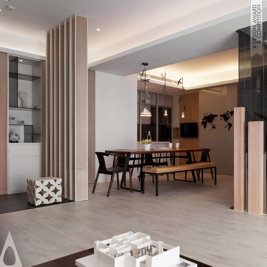 Hua Cheng , Hsian-Li Lo Residential Space / single level