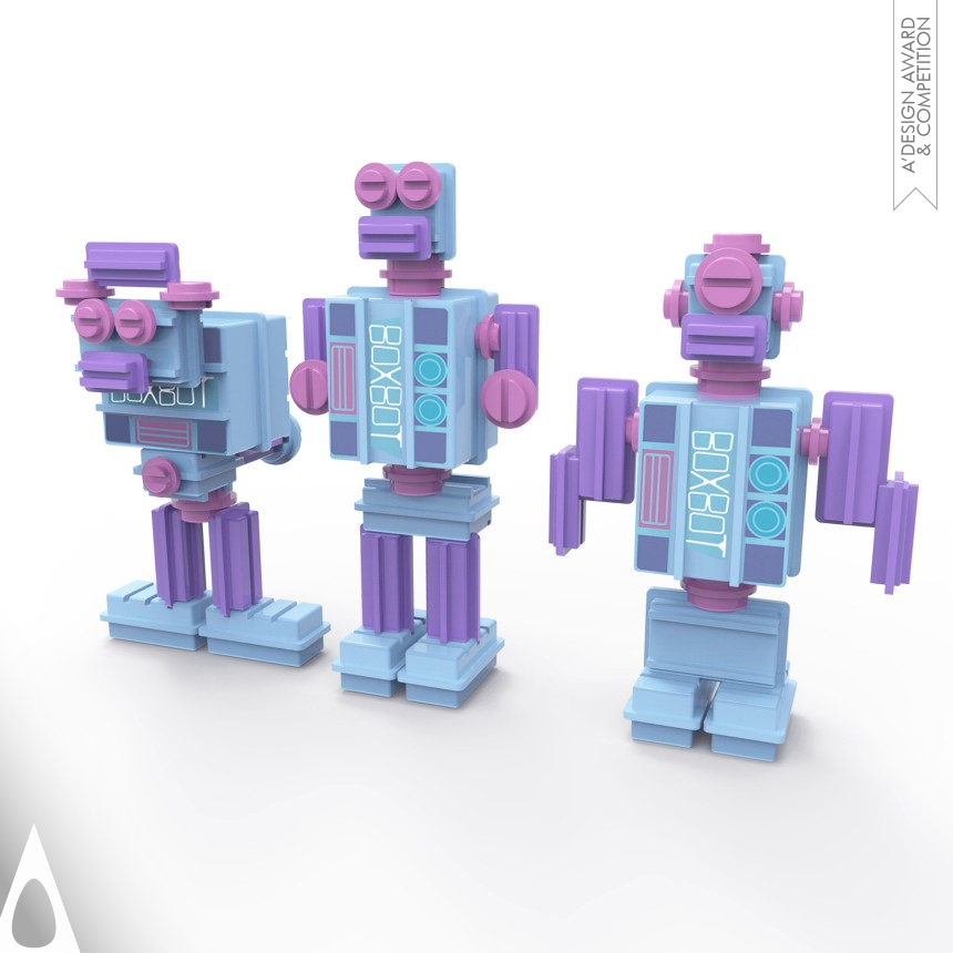 Iron Toys, Games and Hobby Products Design Award Winner 2016 BOXBOT  Building Blocks 