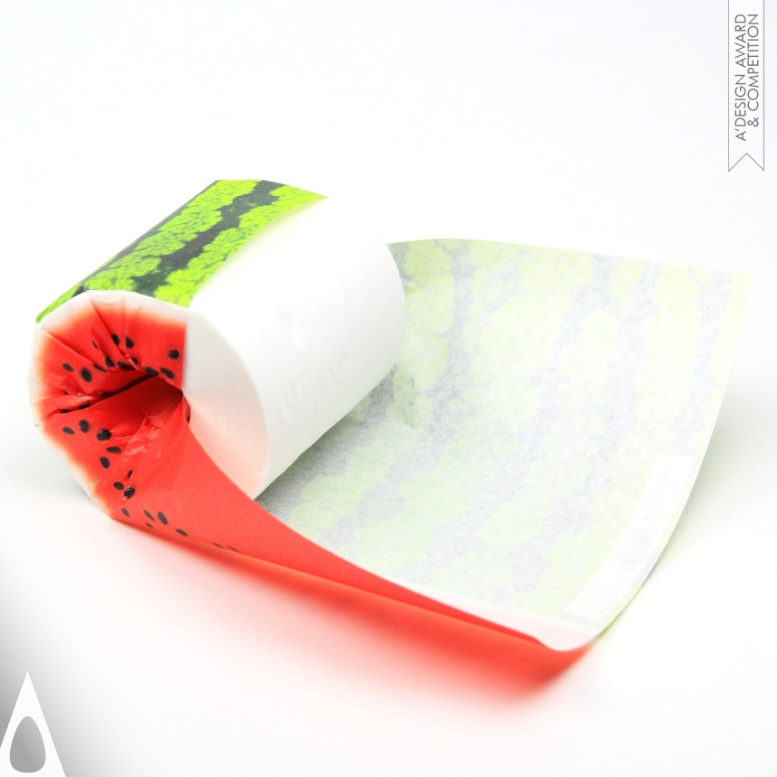 Kazuaki Kawahara's The Fruits Toilet Paper Packaging